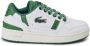 Lacoste T-Clip fluwelen sneakers Wit - Thumbnail 2