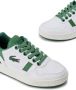 Lacoste T-Clip fluwelen sneakers Wit - Thumbnail 4