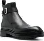 Lanvin Alto leren enkellaarzen Zwart - Thumbnail 2