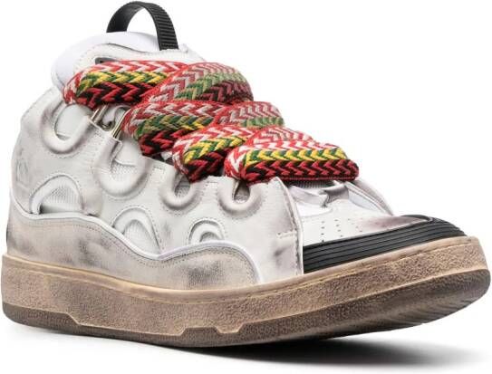 Lanvin Curb chunky sneakers Wit