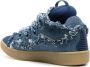 Lanvin Curb denim sneakers Blauw - Thumbnail 3