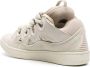 Lanvin Curb leren sneakers Beige - Thumbnail 3