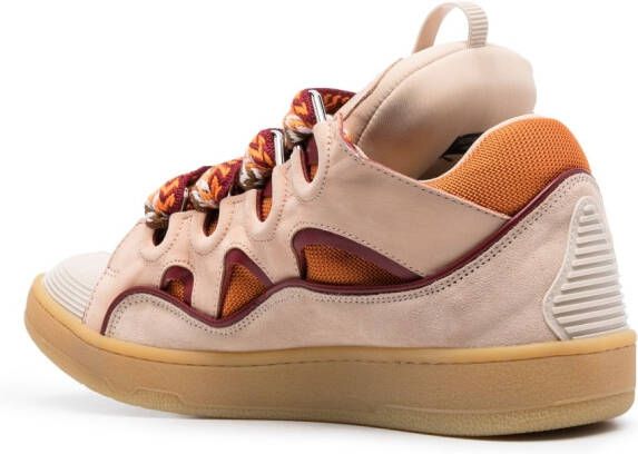 Lanvin Leren sneakers Roze