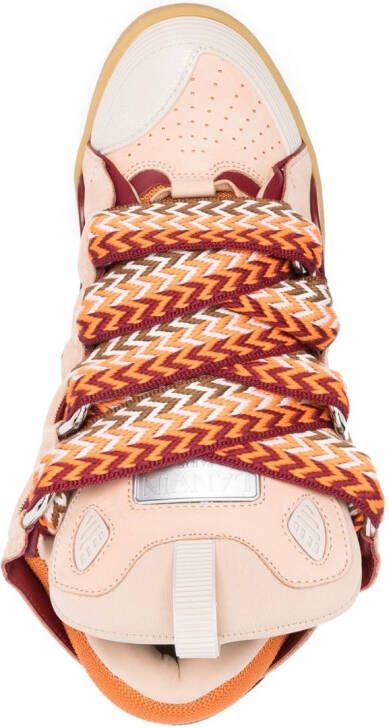 Lanvin Leren sneakers Roze