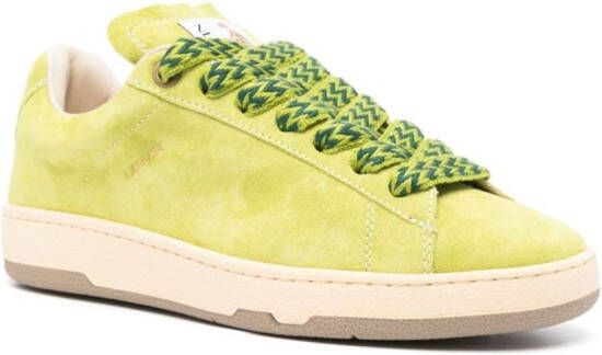 Lanvin Curb Lite suède sneakers Groen