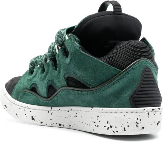 Lanvin Curb low-top sneakers Groen