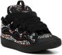Lanvin Curb sneakers met stras Zwart - Thumbnail 2
