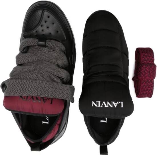 Lanvin Curb sneakers met verwijderbare zool Grijs