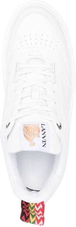 Lanvin Curb low-top sneakers Wit