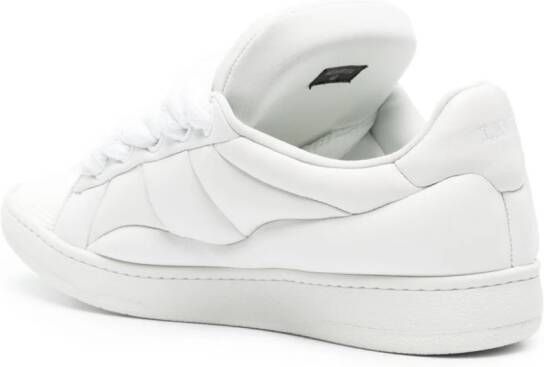 Lanvin Curb XL leren sneakers Wit