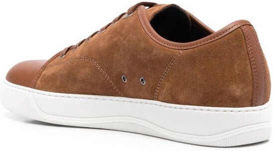 Lanvin DBB1 suède sneakers Bruin