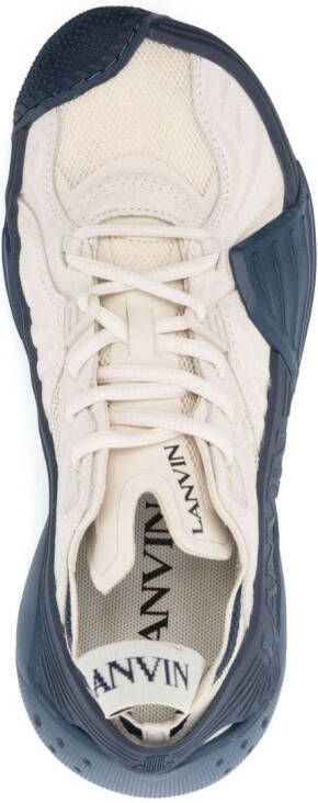 Lanvin Flash-X low-top sneakers Beige