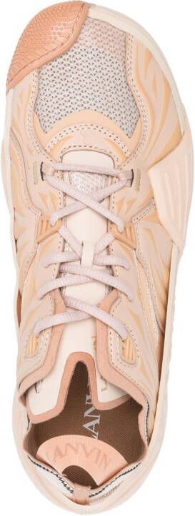 Lanvin Flesh-X low-top sneakers Beige