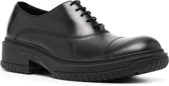 Lanvin lace-up leather shoes Zwart
