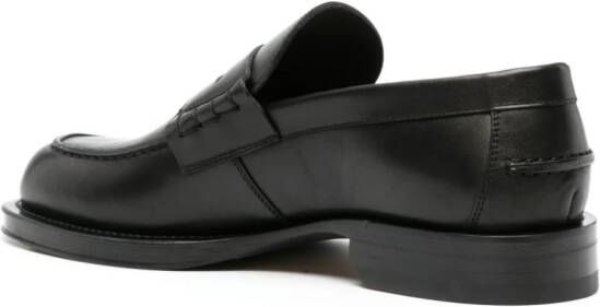 Lanvin Leren loafers Zwart