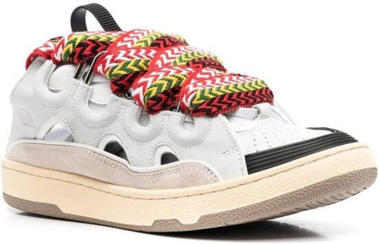 Lanvin Leren sneakers Wit