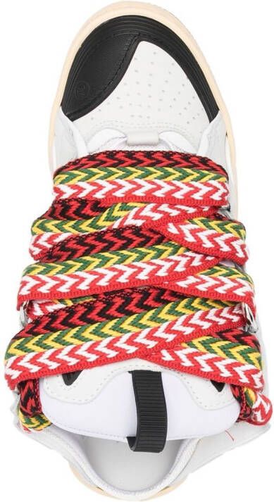 Lanvin Leren sneakers Wit