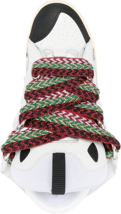 Lanvin Leren sneakers Wit