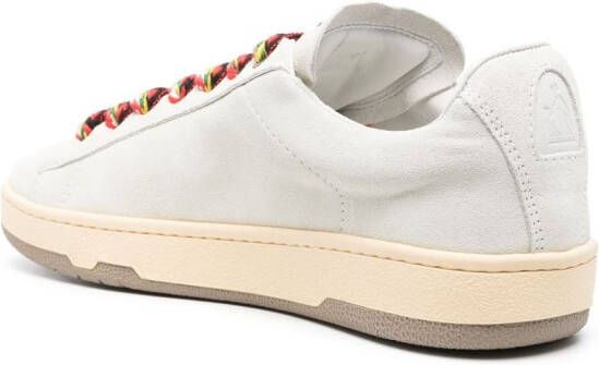 Lanvin Lite Curb suède sneakers Wit