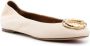 Lanvin Melodie leren ballerina's Beige - Thumbnail 2