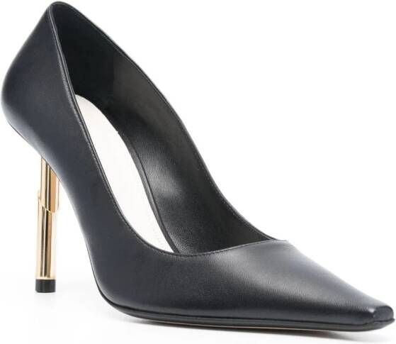 Lanvin Pumps met metallic hak Zwart