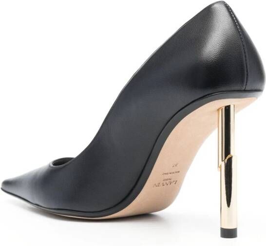 Lanvin Pumps met metallic hak Zwart