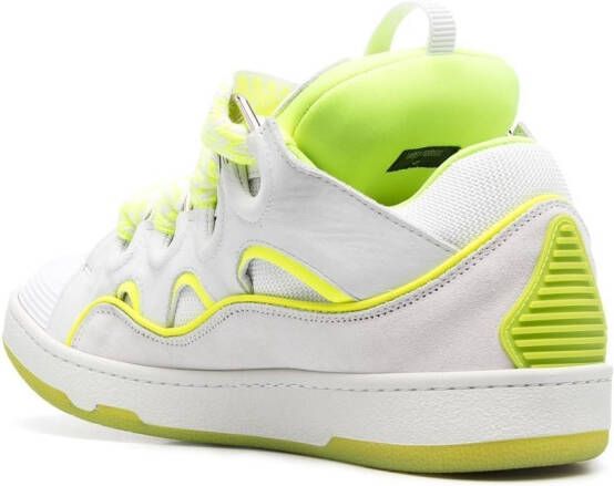 Lanvin Sneakers met ronde neus Wit