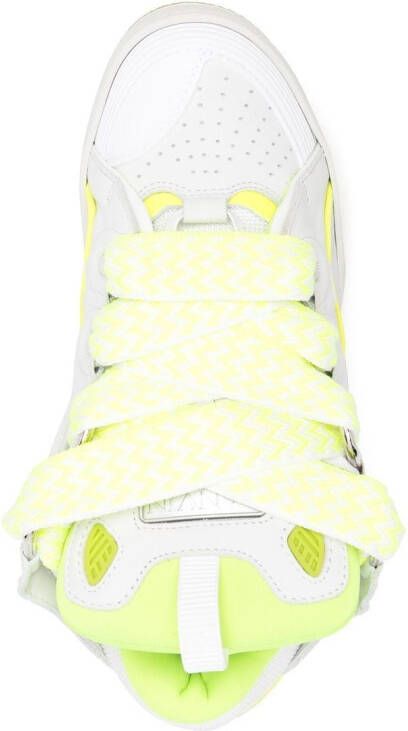 Lanvin Sneakers met ronde neus Wit