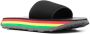 Lanvin Slippers met regenboogprint Zwart - Thumbnail 2