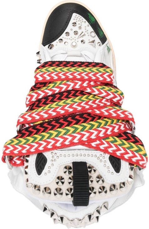 Lanvin Sneakers met graffiti-print Grijs