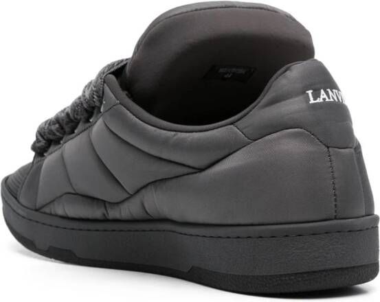 Lanvin Sneakers met logopatch Zwart