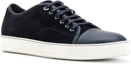 Lanvin Suède sneakers Blauw