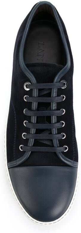 Lanvin Suède sneakers Blauw