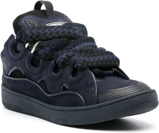Lanvin Sneakers met oversized veters Blauw