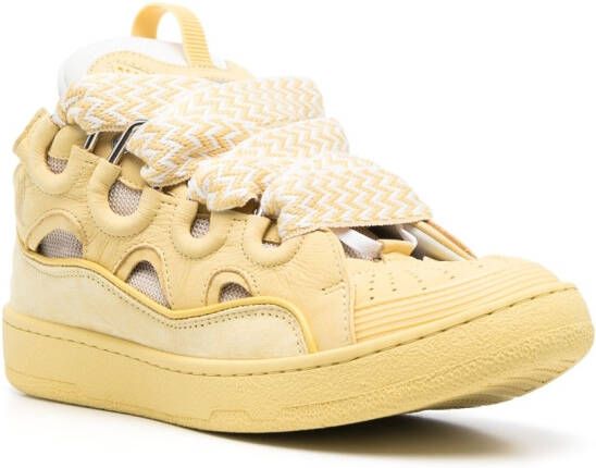 Lanvin Sneakers met vlakken Geel