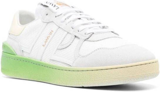 Lanvin Sneakers met vlakken WHITE YELLOW