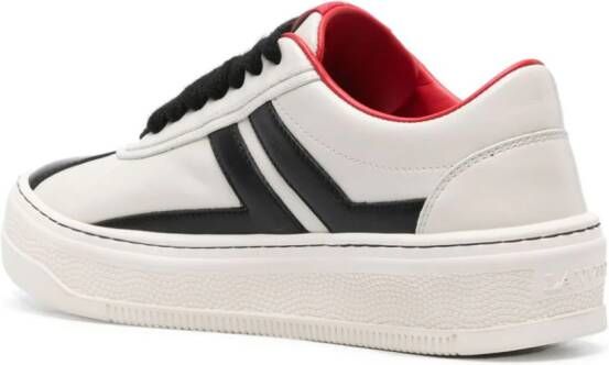 Lanvin Sneakers met vlakken Wit