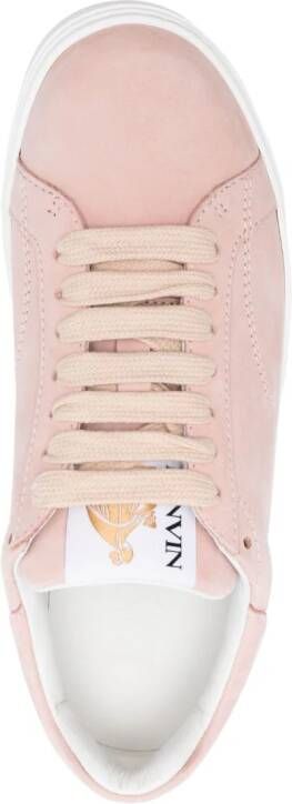 Lanvin Suède sneakers Roze