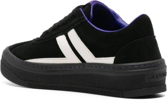 Lanvin Suède sneakers Zwart