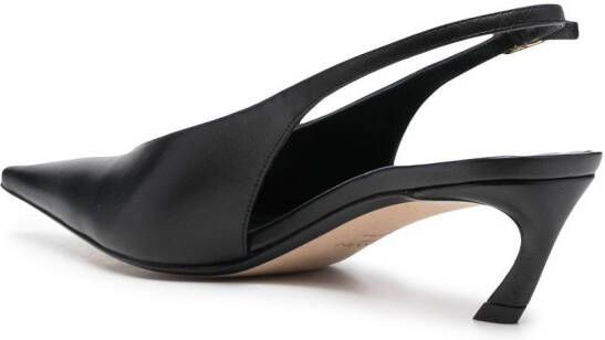 Lanvin Swing slingback pumps Zwart