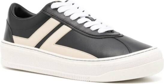 Lanvin x Future Cash leather sneakers Zwart
