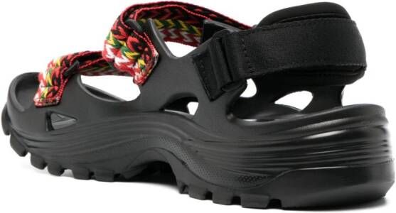 Lanvin x Suicoke Curb sandalen Zwart