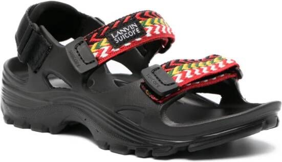 Lanvin X Suicoke Gut sandalen Zwart