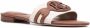 Lauren Ralph Lauren Alegra tweekleurige slippers Beige - Thumbnail 2