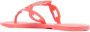 Lauren Ralph Lauren Audrie jelly sandalen Roze - Thumbnail 3