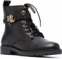 Lauren Ralph Lauren Burnished leren laarzen Zwart - Thumbnail 2