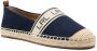 Lauren Ralph Lauren Caylee espadrilles met logoprint Blauw - Thumbnail 2