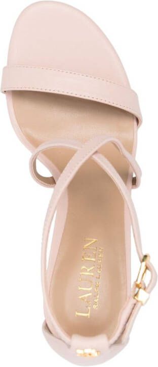 Lauren Ralph Lauren Gabriele sandalen met open neus Roze