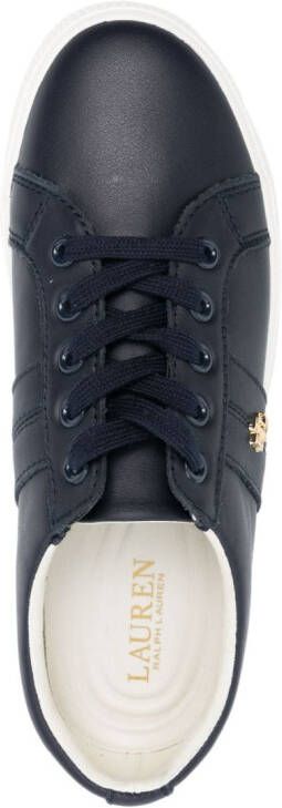 Lauren Ralph Lauren Sneakers met logoplakkaat Blauw