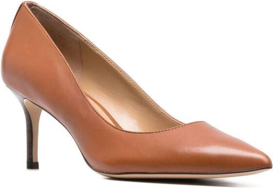 Lauren Ralph Lauren Lanette leren pumps Bruin